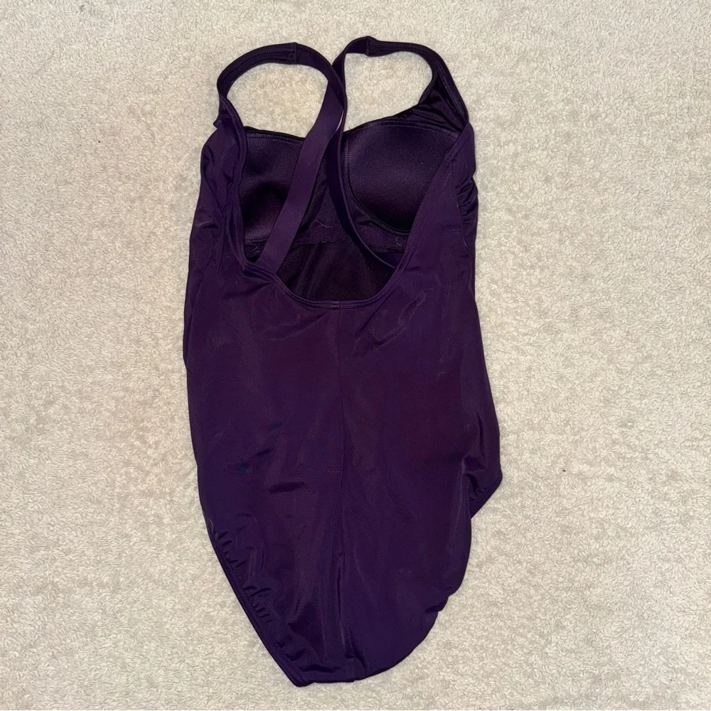 Lands' End Dark Purple Women’s Swimsuit